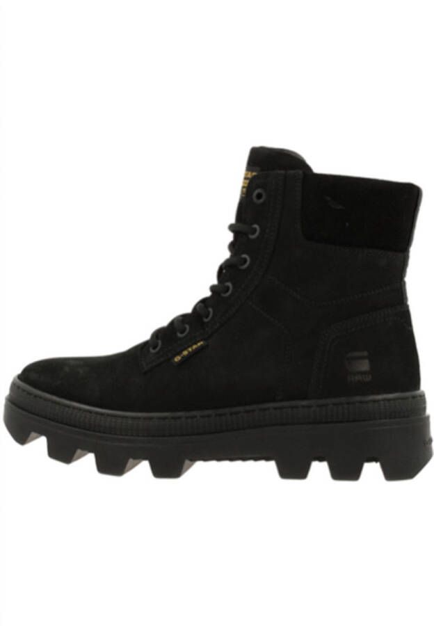 G-STAR Raw Noxer Hgh Nub M Veterboots Laarzen Met Veters Heren Zwart - Foto 8