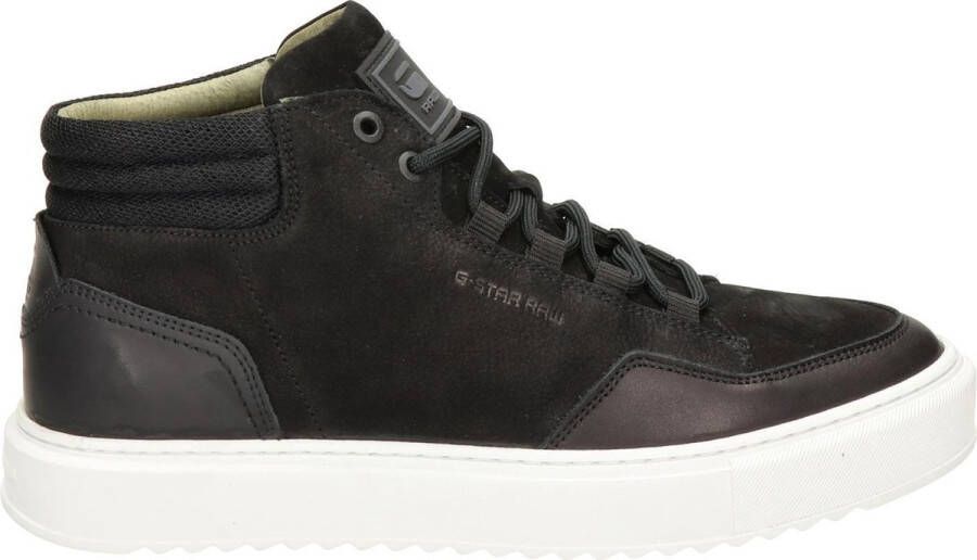 G-Star RAW Resistor Mid Bsc M Hoge sneakers Heren Zwart