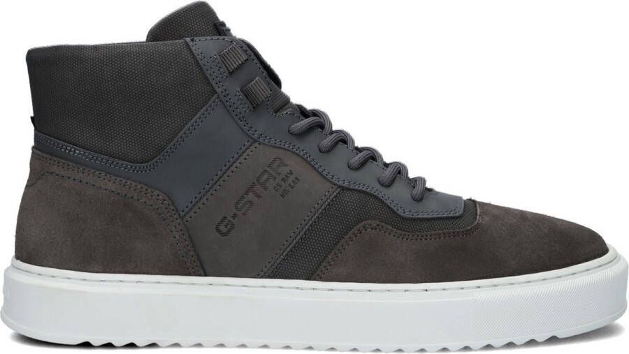 G-Star RAW Rocup Ii Mid Lea M Hoge sneakers Leren Sneaker Heren Grijs