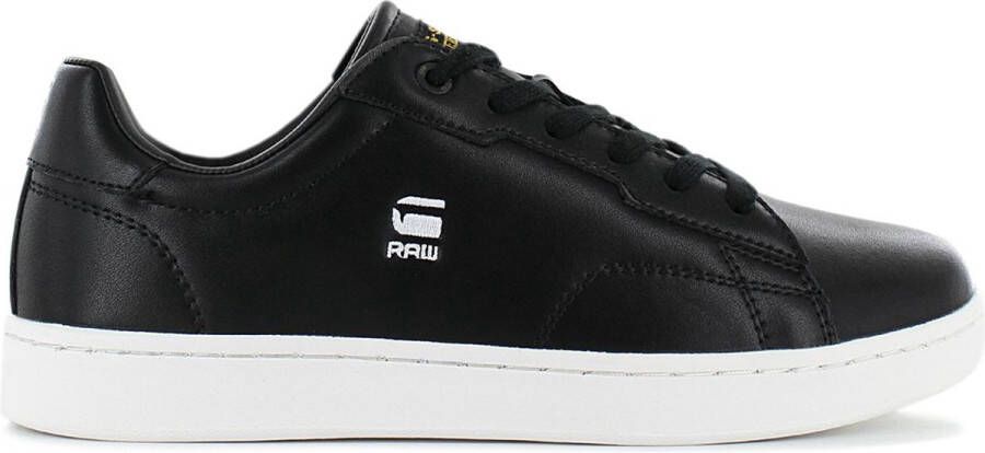 G-Star G STAR RAW Cadet Leather Dames Sneakers Sportschoenen Schoenen Zwart 2141 002510 BLK