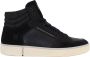 G-Star Leren Mid Sneaker met Sportieve Accenten Black Heren - Thumbnail 2