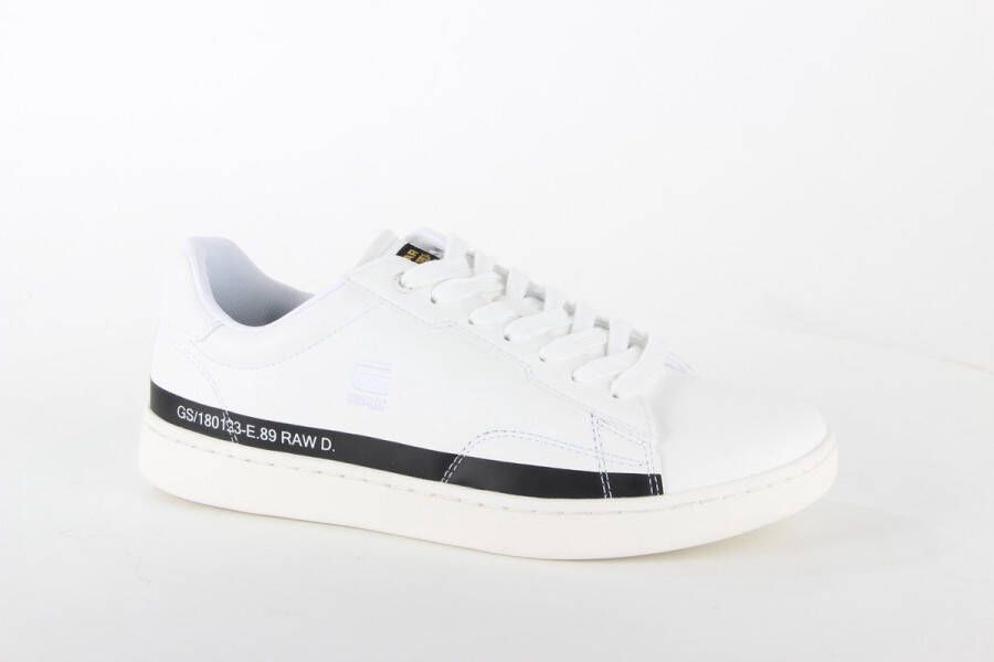 G-Star Klassieke laag uitgesneden sneaker met logo-details White Heren - Foto 2