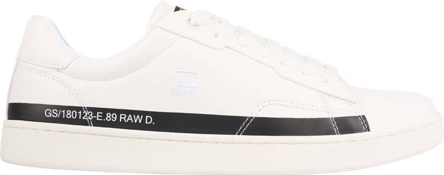 G-Star Klassieke laag uitgesneden sneaker met logo-details White Heren - Foto 3