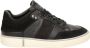 G-Star Sportieve leren sneakers met suède details Black Heren - Thumbnail 1
