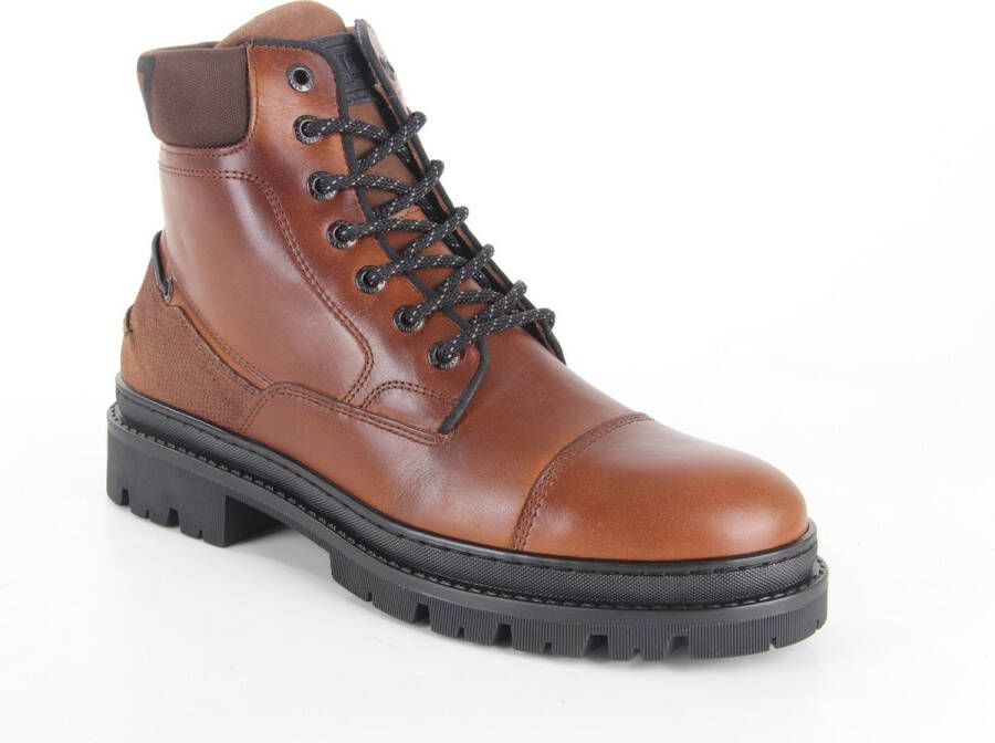 Gaastra Bering Hgh Oil M Veterboots Laarzen Met Veters Heren Cognac - Foto 3