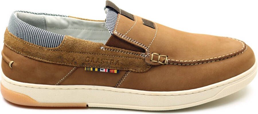Gaastra Gemini LF nub M heren loafer Cognac