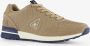 Gaastra heren sneakers beige blauw Uitneembare zool - Thumbnail 2