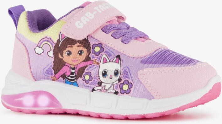 Gabby meisjes sneakers met lichtjes in pastelkleuren Paars