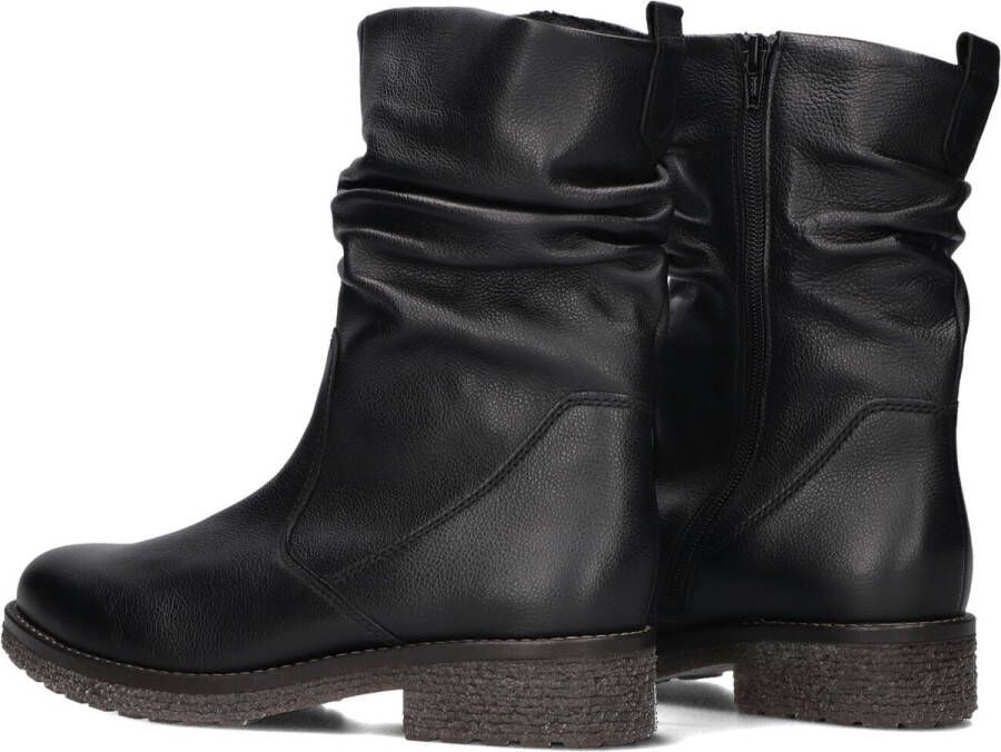 Gabor 013 Enkellaarsjes Enkelboots met rits Dames Zwart