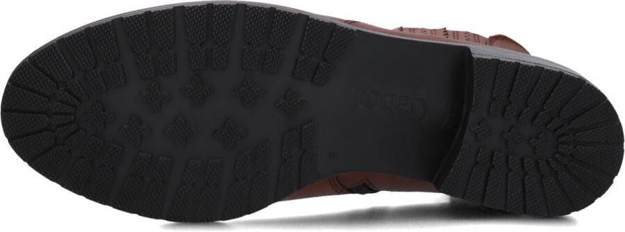 Gabor 022 Enkellaarsjes Enkelboots met rits Dames Camel