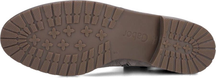 Gabor 022 Enkellaarsjes Enkelboots met rits Dames Taupe