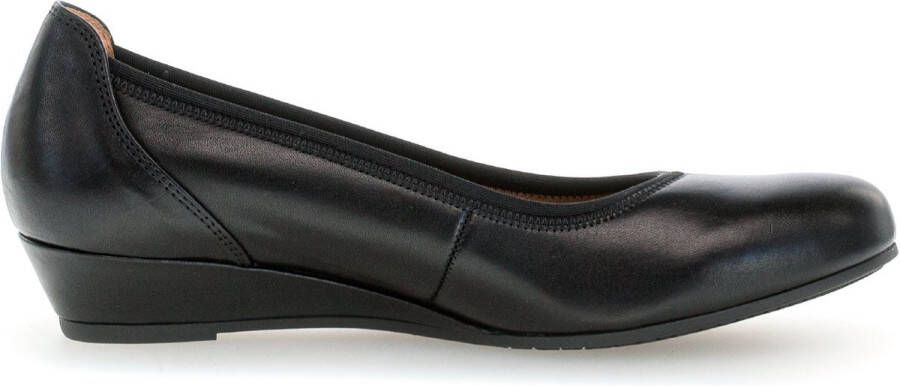 Gabor Pumps Kreta wedge heel lage schoen slip-on shoe in comfortable width g (= wide)