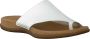 Gabor Teenslippers sleehak zomerschoen dianette met contrastkleurig borduursel - Thumbnail 2