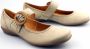 Gabor Taupe Ballerina's voor Vrouwen Beige Dames - Thumbnail 1