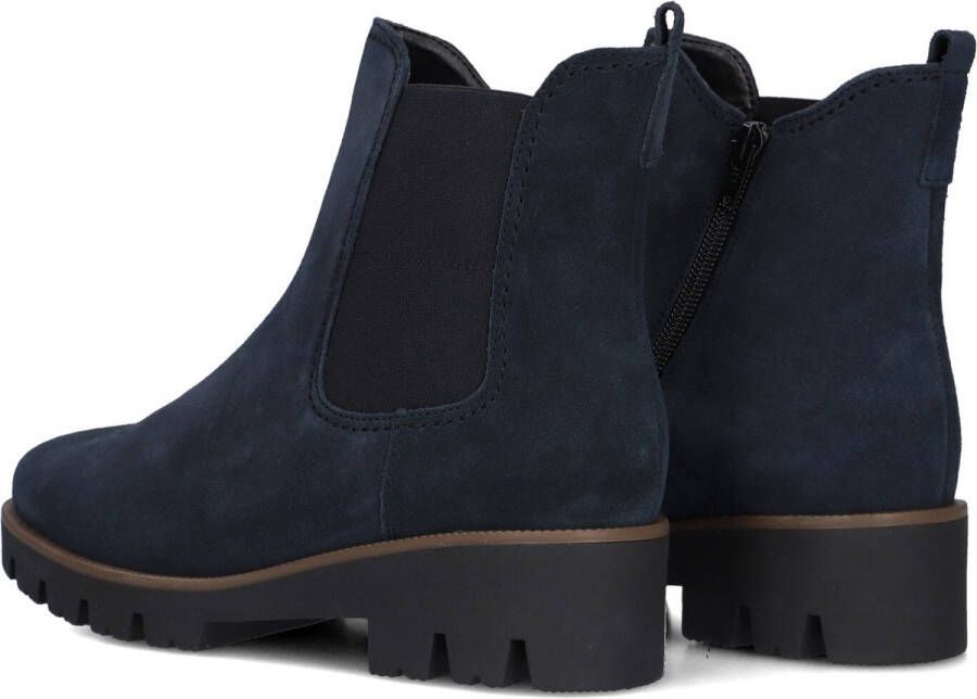 Gabor Elegante Chelsea Boots in Donkerblauw Blue Dames