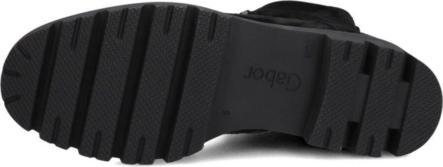 Gabor 055 Boots Dames Zwart