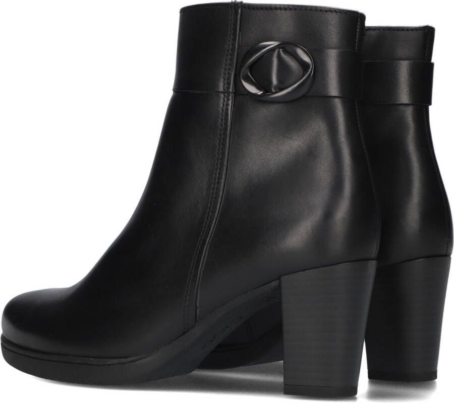 GABOR Enkellaarsjes Dames 083 Maat: 40 5 Materiaal: Leer Kleur: Zwart - Foto 3