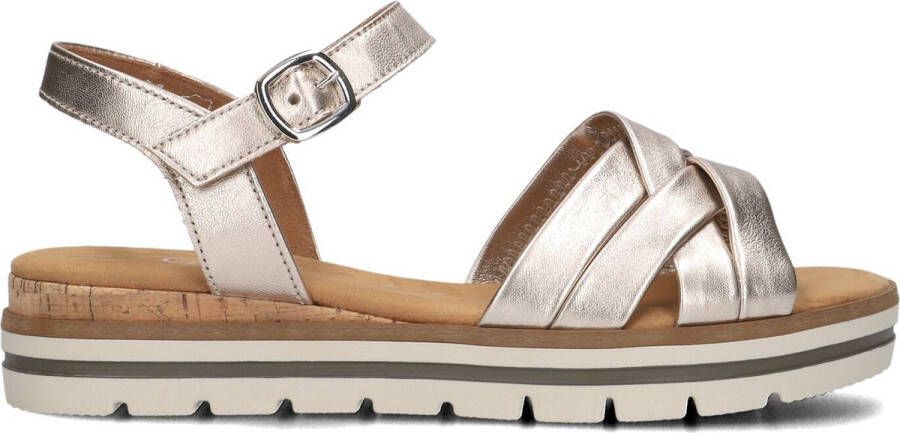 Gabor 083.3 Sandalen Dames Goud