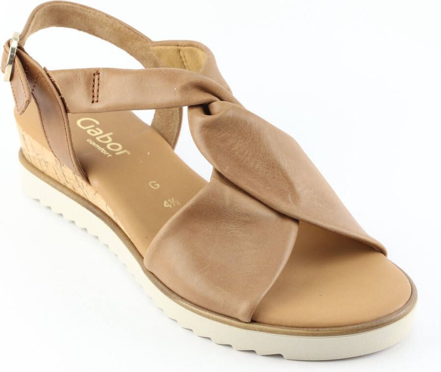 Gabor Sandalen zonder hak Bruin Dames - Foto 2