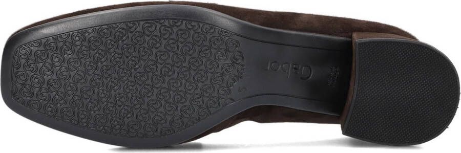 Gabor 121 Loafers Instappers Dames Bruin
