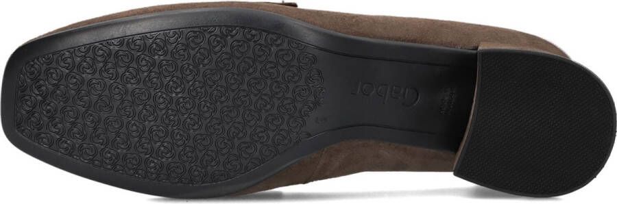 Gabor 121 Loafers Instappers Dames Taupe