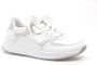 GABOR Lage Sneakers Dames 958 Maat: 38 5 Materiaal: Leer Kleur: Wit - Thumbnail 3