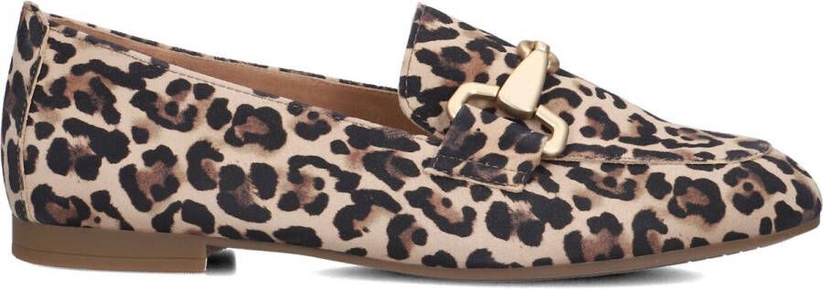 Gabor Leopard Instappers beige Suede Dames - Foto 2