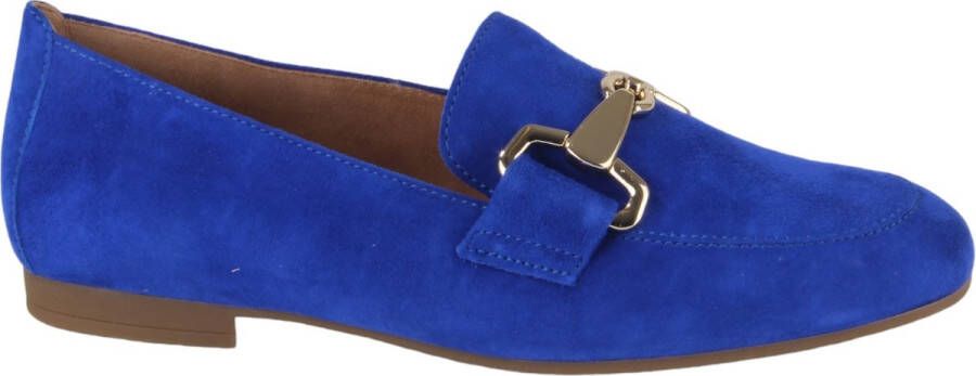 Gabor 211 Loafers Instappers Dames Blauw
