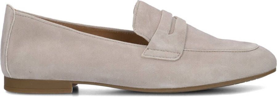 Gabor Beige Suède Mocassins College Stijl Beige Dames - Foto 2