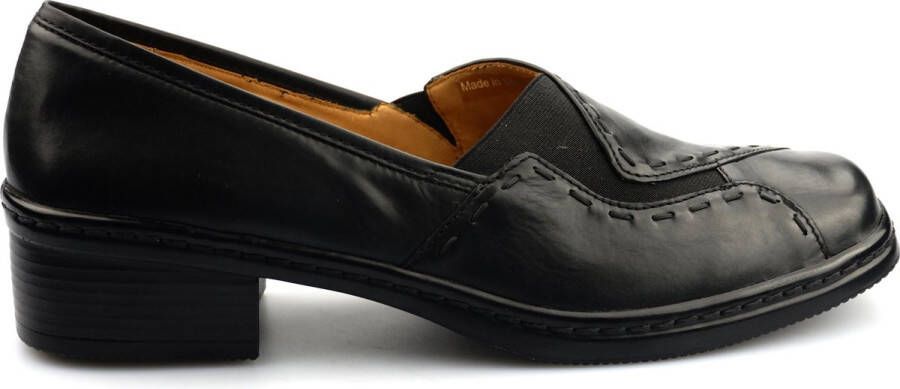 Gabor Dames Mocassin Brede Pasvorm Black Dames