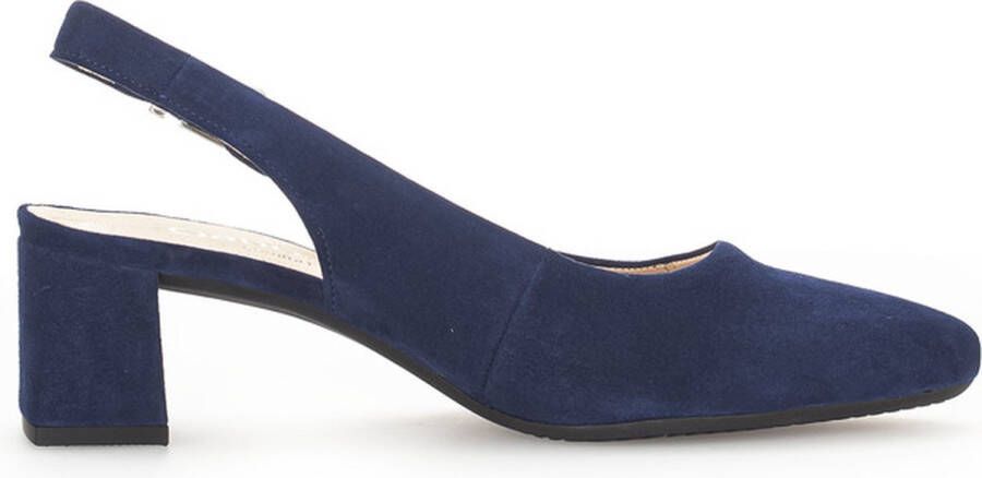 Gabor Pumps blauw Suede blauw Dames