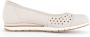 Gabor Beige Nubuck Ballerina`s Beige Dames - Thumbnail 1