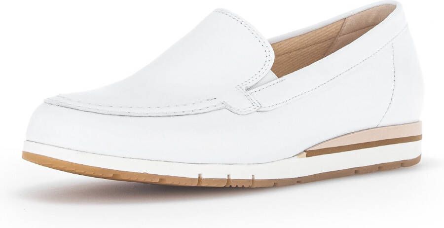 Gabor 22.414.50 White G-Wijdte Instapschoenen