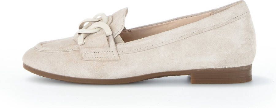 GABOR Loafers Dames 434.04 Maat: 37 5 Materiaal: Suède Kleur: Beige - Foto 3