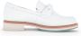 Gabor Comfortabele Leren Loafers voor Dames White Dames - Thumbnail 1