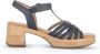 Gabor Lichtgewicht hoge hak sandalen Black Dames - Thumbnail 1