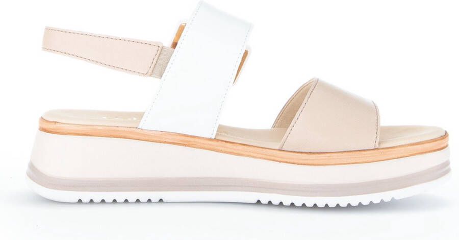 Gabor Sleehaksandaaltjes Rhodos bandensandaal zomerschoen sandaal in breedte g (=wijd)