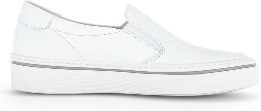 Gabor Damesloafer met Optifit Voetbed White Dames