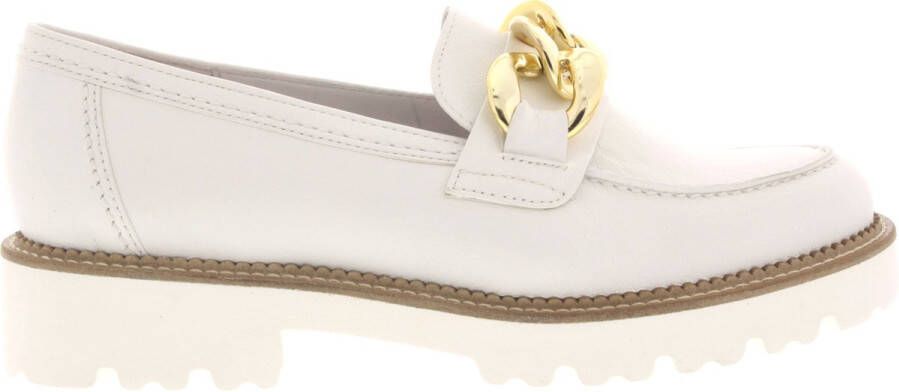 Gabor -Dames off-white-crÈme-ivoorkleur ballerina's & mocassins - Foto 4