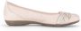 Gabor Ballerina's Feestelijke schoen slipper business schoen met decoratieve riem in metallic-look - Thumbnail 1