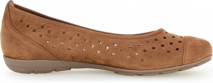 Gabor Comfortabele ballerina`s Brown Dames