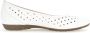 Gabor Dames Hovercraft Ballerina Schoenen White Dames - Thumbnail 1