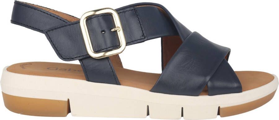 Gabor Blauwe Damessandaal Zomercollectie