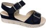 Gabor 24.770-16 Soft Nubuck Blue-voetbed sandaal- sandaal-sleehak sandaal - Thumbnail 1