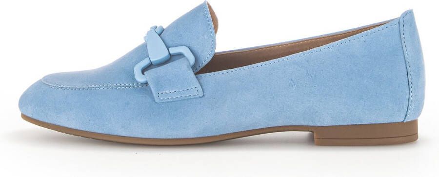 Gabor Blauwe Velvet Loafers Stijlvol Comfortabel Ontwerp Blue Dames - Foto 5