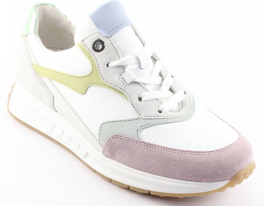 Gabor Stijlvolle leren sneakers voor dames Multicolor Dames