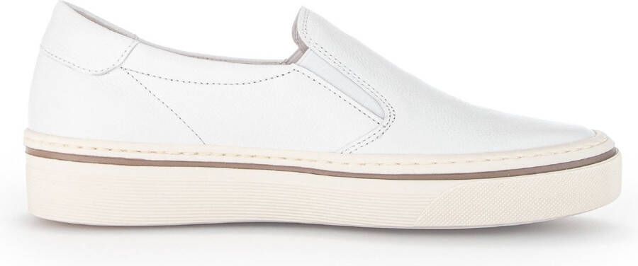GABOR Instappers Dames 265 Maat: 40 Materiaal: Leer Kleur: Wit - Foto 2