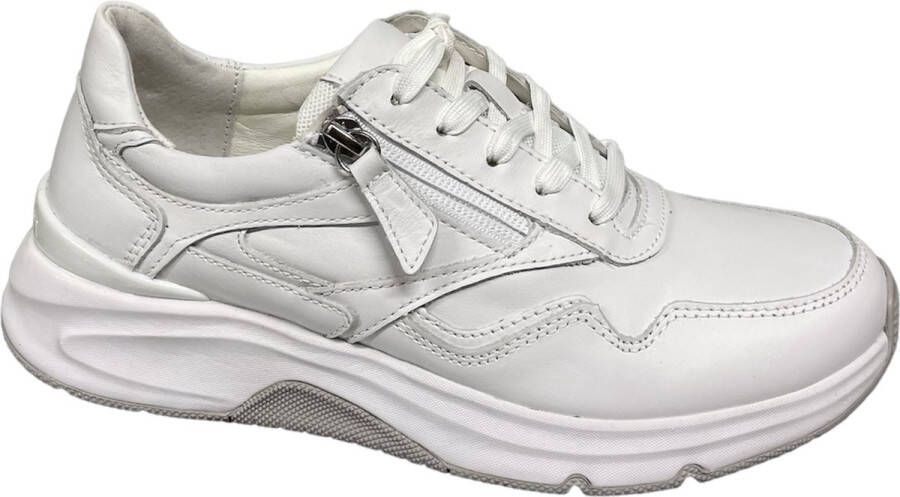 Gabor 26.896.51 Witte rolling soft sneaker