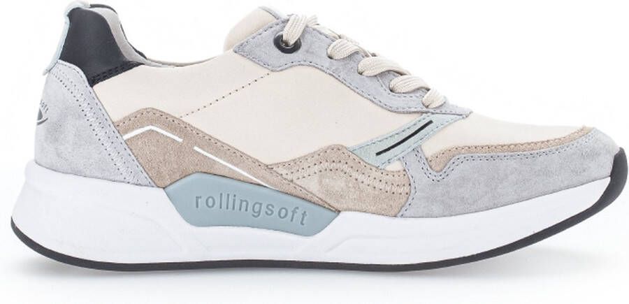 Gabor 26.956 Creme combinatie RollingSoft Sneaker