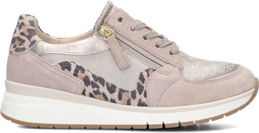 GABOR Lage Sneakers Dames 307 Maat: 41 Materiaal: Suède Kleur: Beige